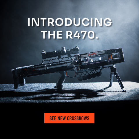 Ravin R470 crossbow promotional graphic